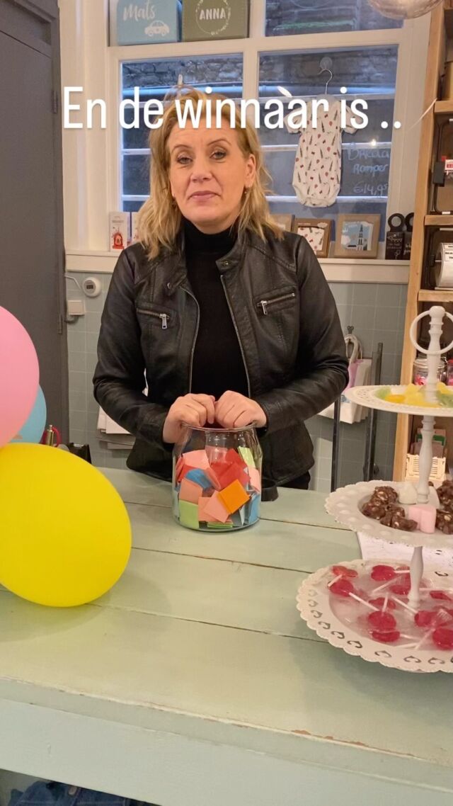 Joehoe, we hebben een winnaar 🎉
